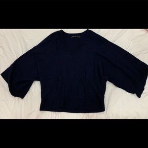 Dark Blue Wool Sweater
